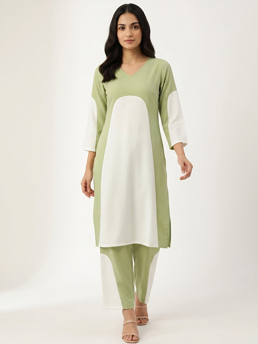 Premium Polyester Pista Co-Ord Set
