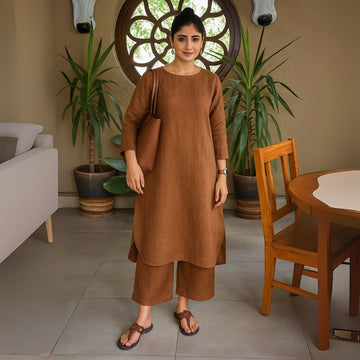 Brown Co-ord Set