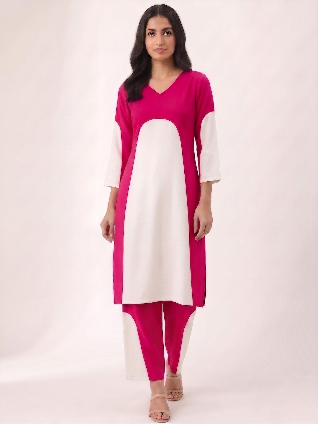 Premium Polyester Rani Co-Ord Set
