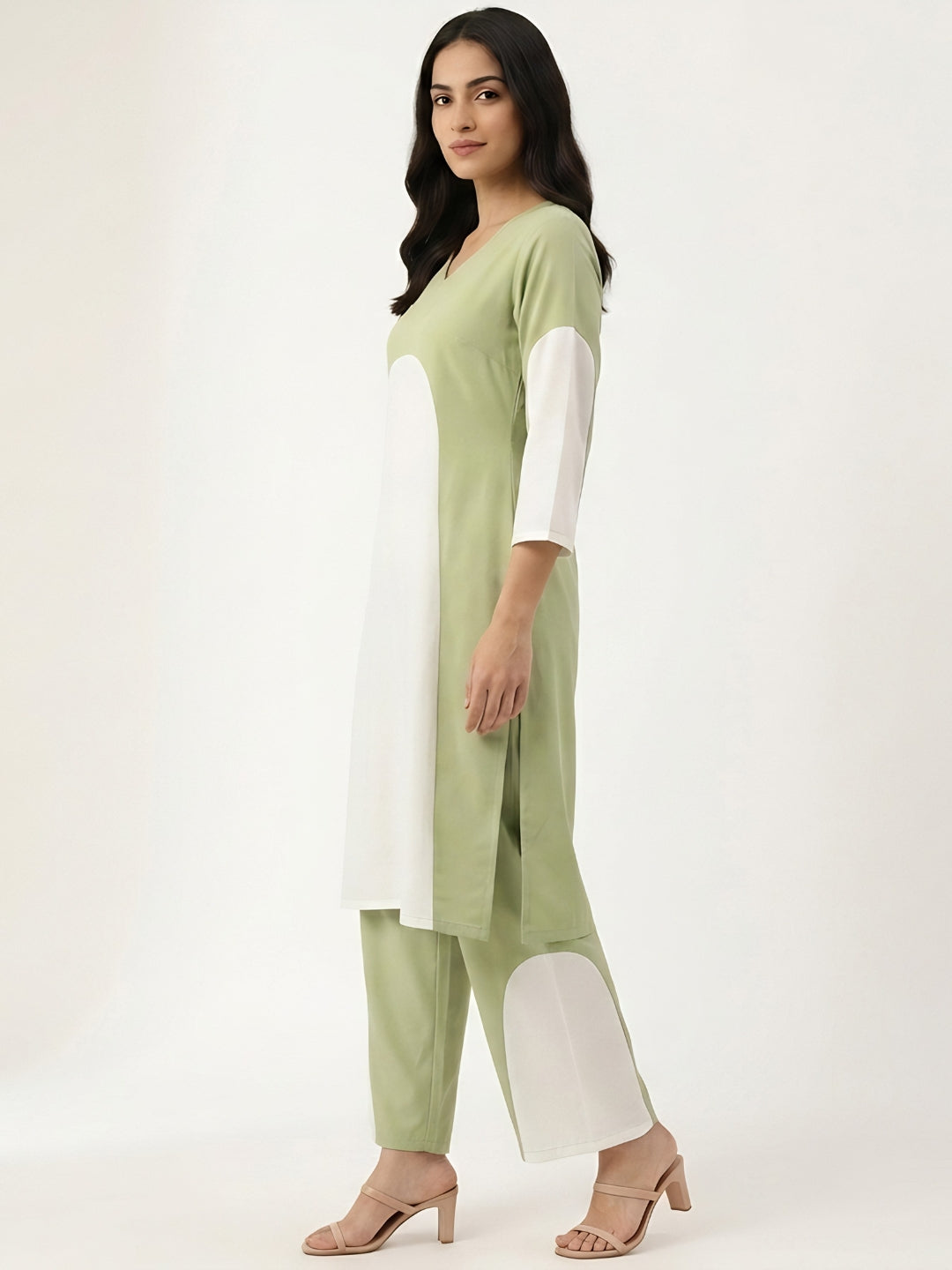 Premium Polyester Pista Co-Ord Set