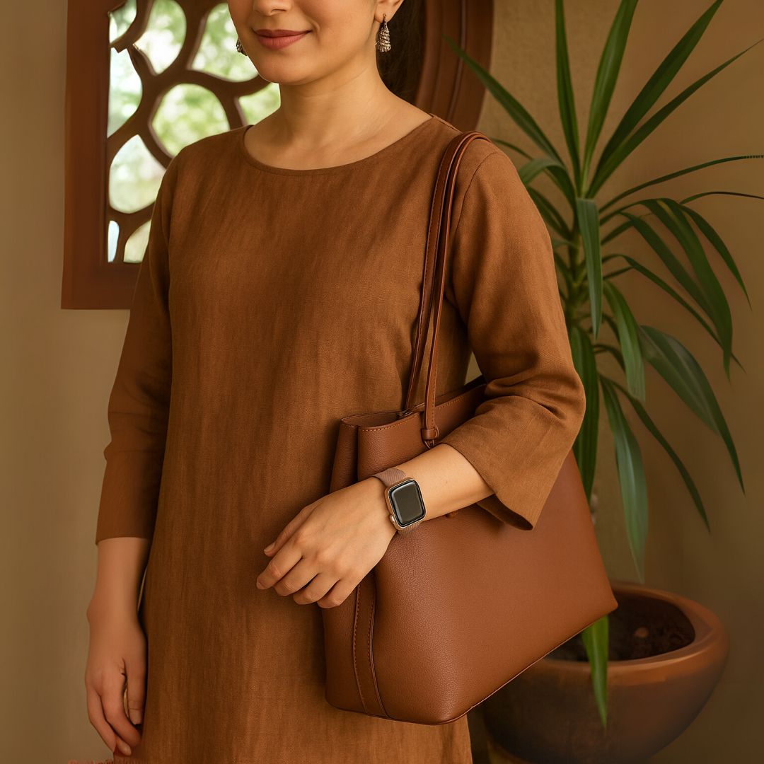 Brown Co-ord Set for Ladies