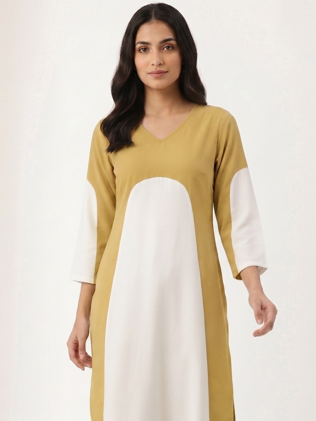 Premium Polyester Mustard Co-Ord Set