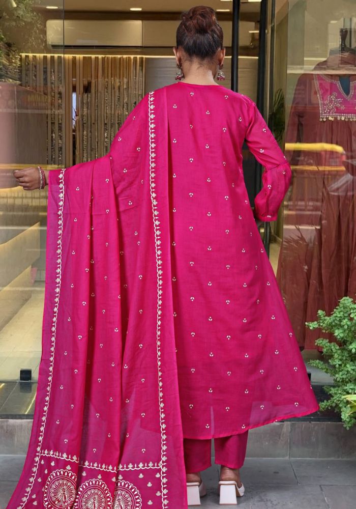 Aathado Rajsi Mor-Kadha Anarkali Set