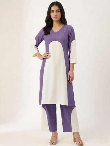 Buy Polyester Pista Co-Ord Set