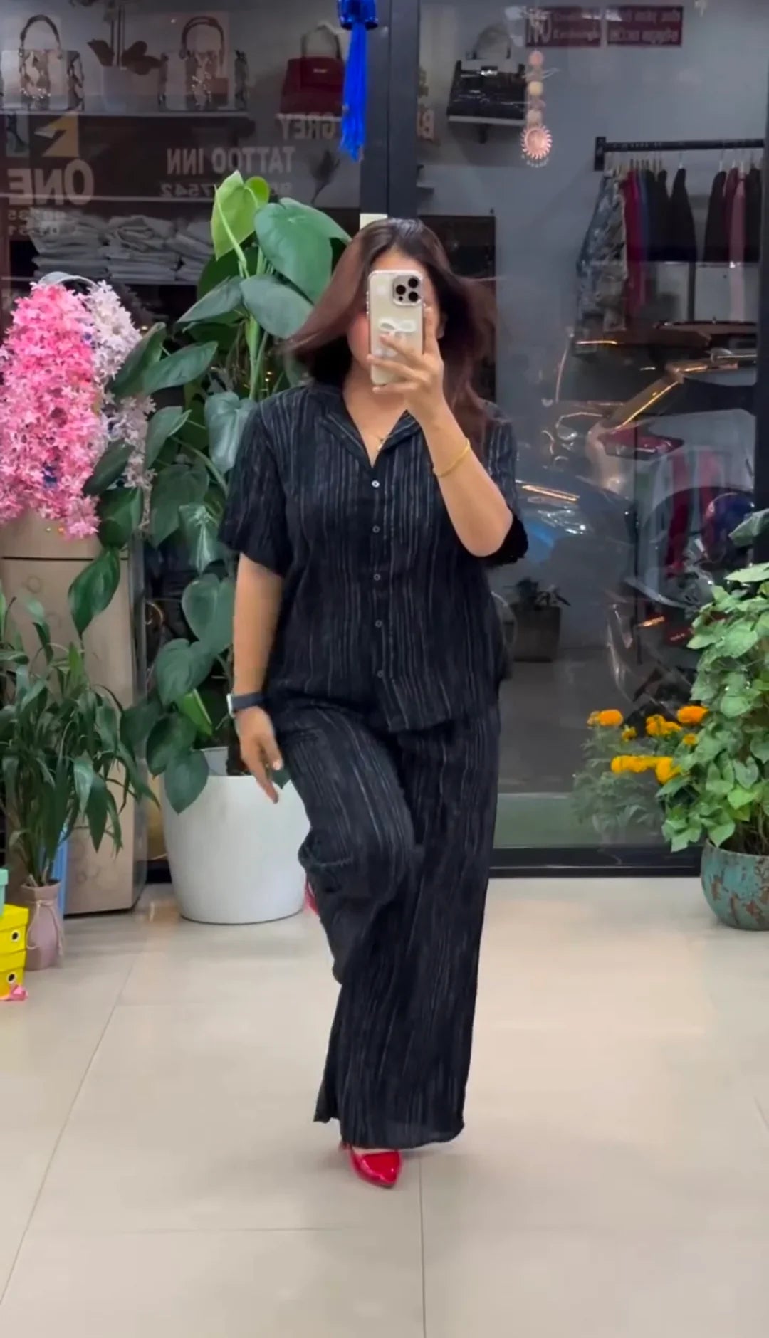 Designer Pure Linen Co-ord Set | Summer Wear Outfit