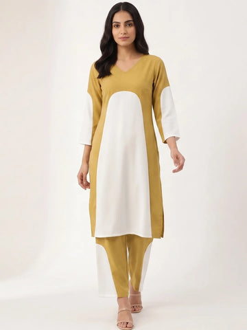mustard co-ord set